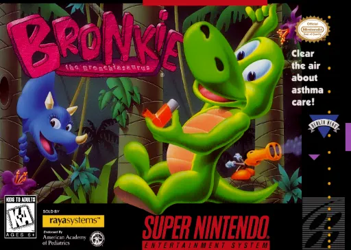 Bronkie the Bronchiasaurus (USA) (En,Es)